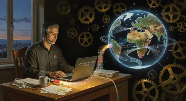 Udaljena IT podrska: Pruzanje globalne pomoci